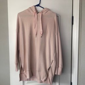 Aerie side zip hoodie sweatshirt